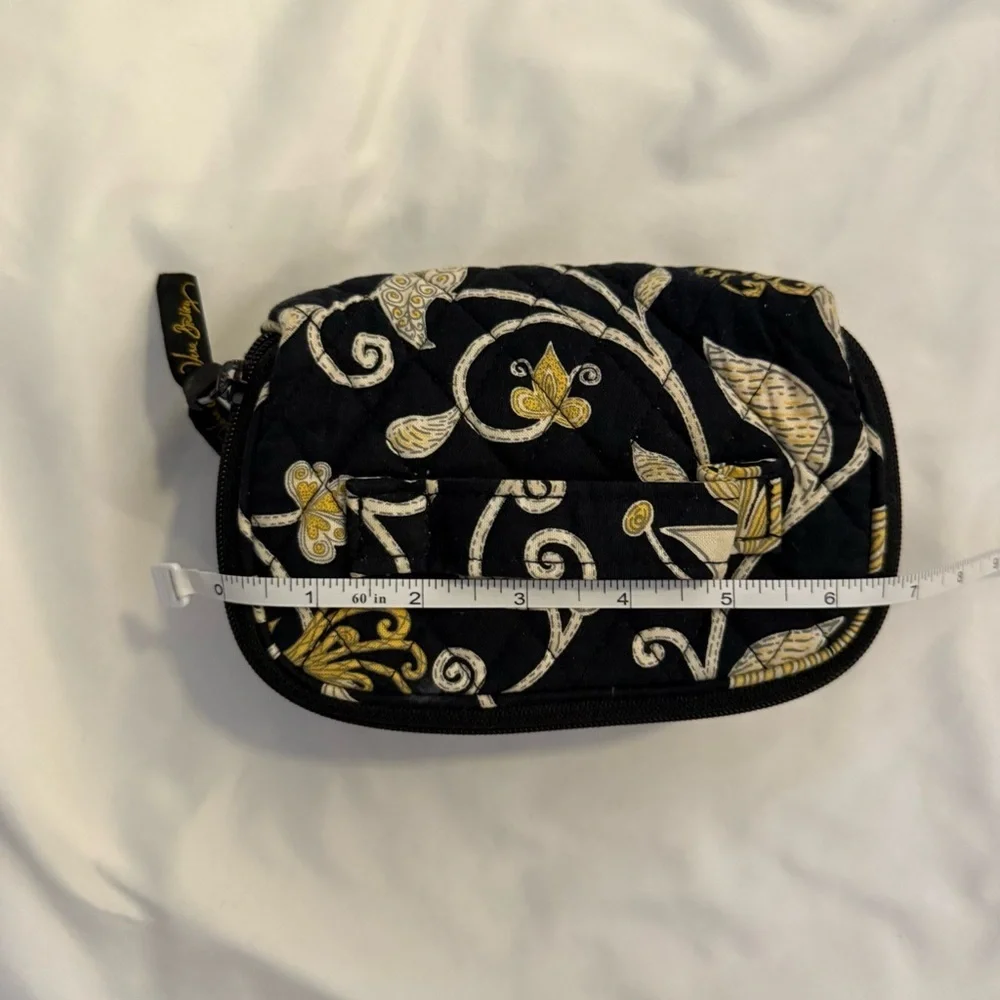 EUC Vera Bradley Fold Out Multi-compartment Cosmetic Bag